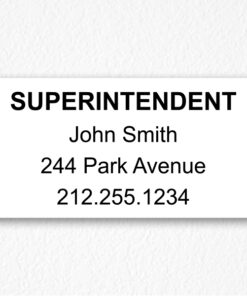 Building Superintendent Sign NYC