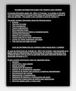 HPD Housing Information Guide Notice