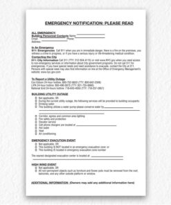 Disaster Response Sign NYC
