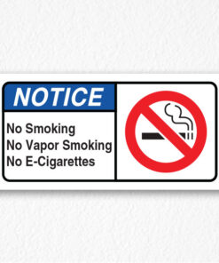 No Smoking Sign