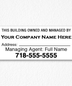 building-authorized-person-sign