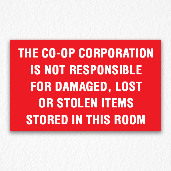 building-not-responsible-for-any-damage-sign-in-red